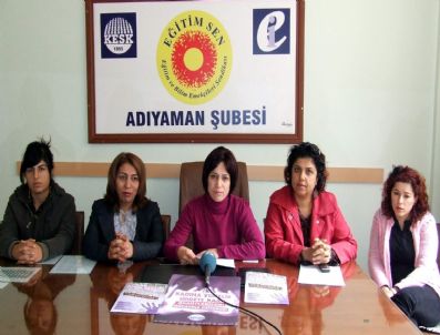 İl Kadın Platformundan 'Kadına Yönelik Şiddete Hayır'