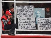 CHP'deki işçi eylemine polis operasyonu