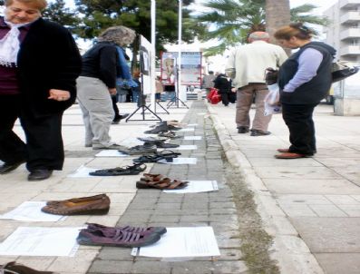 DOMINIK CUMHURIYETI - Kadın Cinayetlerine Ayakkabılı Tepki