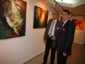 Ressam Orhan Oruk 22. Sergisini Alsancak Kültür Merkezi'nde Açtı
