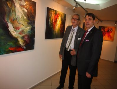 YAĞLıBOYA - Ressam Orhan Oruk 22. Sergisini Alsancak Kültür Merkezi'nde Açtı