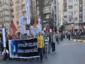 Adana'da 'Emperyalist Güçlerin Kalkanı Olmayacağız' Yürüyüşü