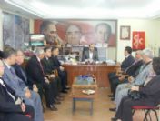 Adana Muhtarlar Birliği'nden Mhp'ye Ziyaret