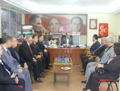 TESHIR - Adana Muhtarlar Birliği'nden Mhp'ye Ziyaret