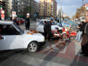 Konya'da Trafik Kazası: 4 Yaralı