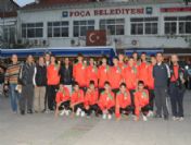 Foça Belediyespor U15'leri Kendi Grubunda Namağlup Şampiyon Oldu