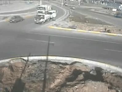 Sivas'ta kan donduran kaza