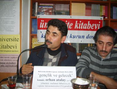 ORHAN ATALAY - Üniversite Kitabevinde 'Gençlik Ve Gelecek' Konulu Söyleşi