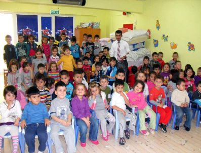 Alaplı'da Anaokulu Öğrencilerine İlizyon Gösterisi