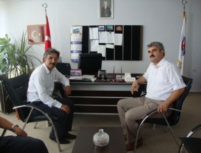 BAHIR ALTUNKAYA - Biga Kaymakamı Fatih Genel'den Myo'ya Ziyaret