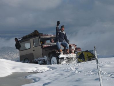 Kazıkbeli Yaylası'nda Mahsur Kaldılar