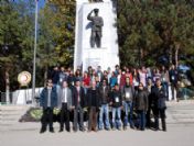 Mimar Sinanlı Öğrenciler Taşköprü'de Ders Görüyor