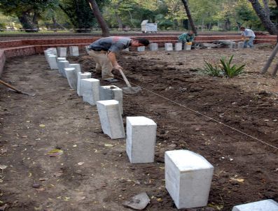 Halk Bahçesinde Park Düzenlemesi