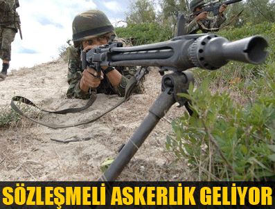 'Sözleşmeli er modeli'