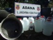 Adana'da sahte rakı operasyonu