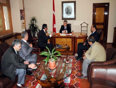 HALUK İMGA - Afdider'den Afyonkarahisar Valisi Haluk İmga'ya Ziyaret