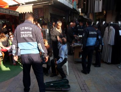 BAŞMANE - Konak'ta Zabıtalar Göz Açtırmıyor