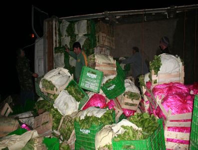 Mudurnu'da Trafik Kazası Ucuz Atlatıldı