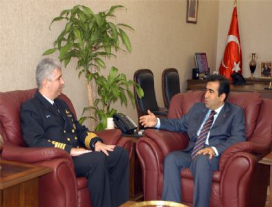 MERSIN VALISI - Unıfıl Komutanlarından Güzeloğlu'na Ziyaret