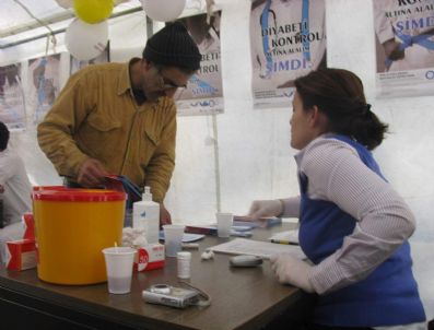 ALI ŞANLıER - Afyonkarahisar'da 'Diyabet Çadırı'