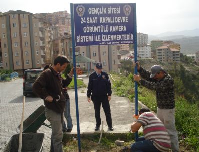 Alaplı'da Gençlik Sitesi'ne Kamera Sistemi