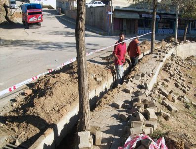 OLTAN - Köse'de Elektrik Hatları Yer Altına Alınıyor