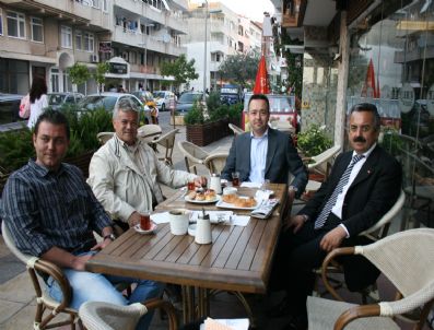 İZZET ÇETİN - Marmaris Chp Myk Üyesi İzzet Çetin'i Ağırladı