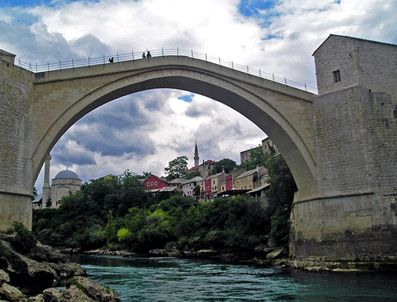 MOSTAR - Mostar Köprüsü yıkılışının 17. yılı