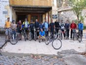 Soma'da Bisiklet Tutkunları Darkale'de Buluştu
