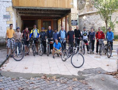 ŞIRINCE - Soma'da Bisiklet Tutkunları Darkale'de Buluştu