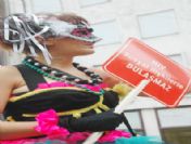 Dünya Aıds Günü'nde Beyoğlu'nda Yürüyüş