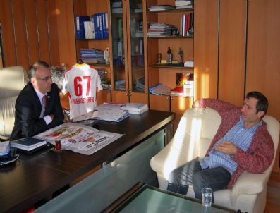 Laz Cemal'den Başkan Çimenoğlu'na Ziyaret