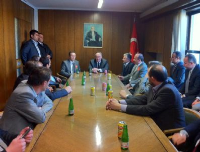 EKREM ERDEM - Ak Parti Adapazarı İlçe Teşkilatı Ankara'da Temaslarda Bulundu