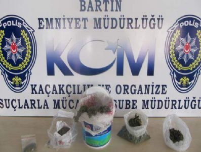 Bartın'da 155 Gram Esrar Ele Geçirildi