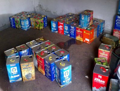 Diyarbakır'da 750 Litre Kaçak Akaryakıt Ele Geçirildi