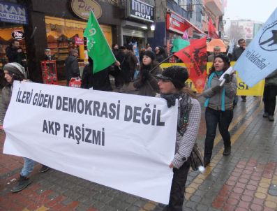 Kütahya'da 'Orantısız Müdahale' Protestosu