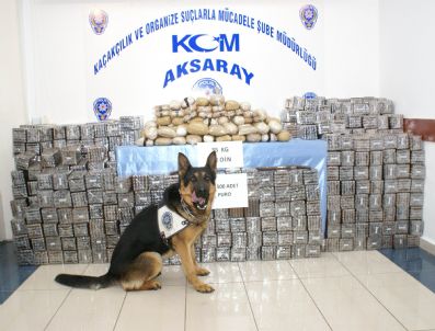 Aksaray'da 35 Kilo Eroin Ele Geçirildi
