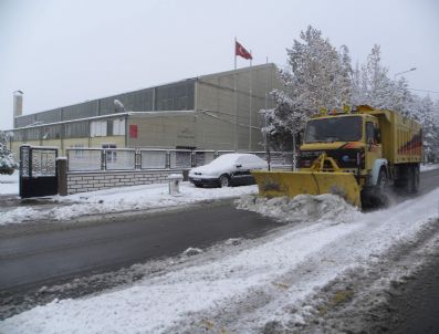 Develi'de Kar Çalışmaları Başlatıldı