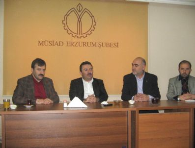 MUSTAFA GÜVENLI - İl Özel İdaresi Genel Sekreteri Altınok, Müsiad Erzurum Şubesi'nin Sohbet Toplantısına Konuk Oldu