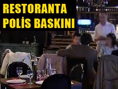 İLLET - Polisten İçkili restorantlara baskın