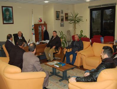 RODOS - Rodos Müslümanları Derneği Datça Belediye Başkanı Tokçan'ı Ziyaret Etti