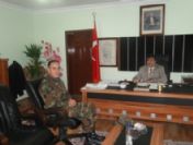 Iğdır 5.hudut Alay Komutanı'ndan Milli Eğitim Müdürü'ne Ziyaret