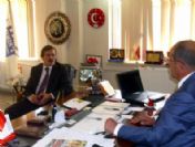 Rektör Çapoğlu'ndan, Başkan Şanal'a Ziyaret