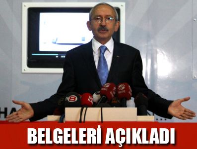 ORGANIZE İŞLER - Yolsuzluk iddiaları ile belgeler Chp'nin sitesinde