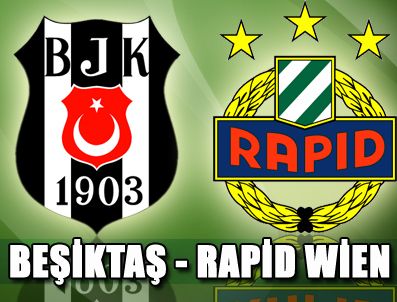 Beşiktaş sahasında Rapid Wien'i konuk ediyor