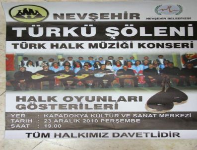 Nevşehir Belediyesi'nden Türkü Ve Halk Oyunları Şöleni