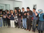 Oltu'da Öğrenciler Sınav Öncesi Stres Attı