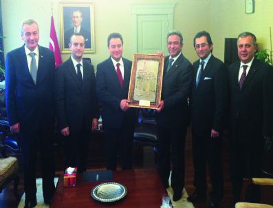 HIPODROM - Atso'dan Başbakan Yardımcısı Babacan'a Ziyaret