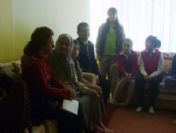İlköğretim Okulu Öğrencileri Yaşlıları Ziyaret Etti