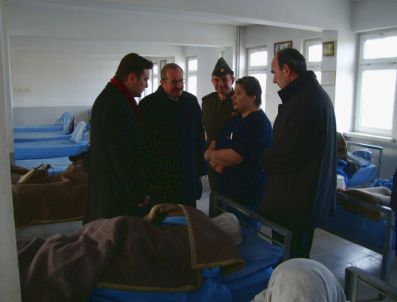 ŞÜKRÜ KOCATEPE - Yangın Mağduru Hastaların İmdadına Jandarma Yetişti